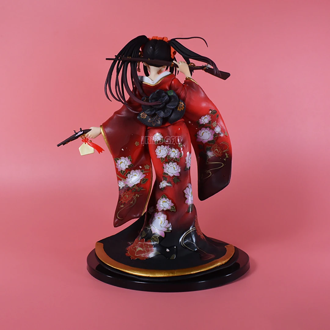 Date A Live Tokisaki Kurumi KDcolle 1/7 Alluring Kimono Ver GSC Kadokawa Anime PVC Action Figure Toy Game Collectible Model Doll