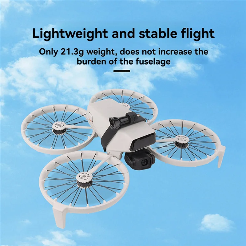 N05R For DJI FLIP Drone Single Fuselage Clip Top Expansion Bracket Adapter Drone Mounting Accessories