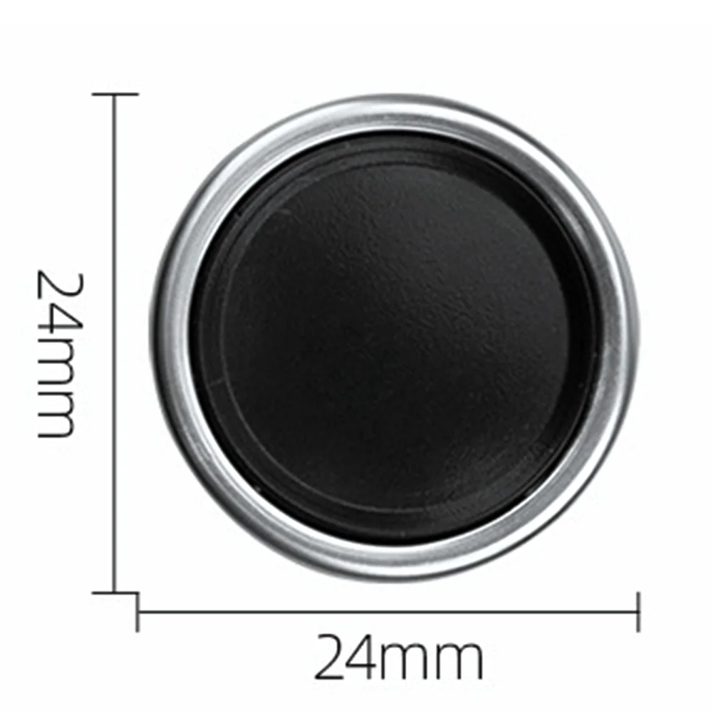 Car Rear Air Conditioning Control Panel Knob Cover A/C Knob Button Climate Control Knob Button Cover Trim for VW Sharan