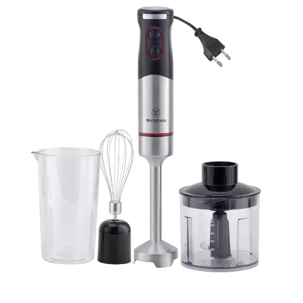 Batidora de mano de 220 voltios, 1000 W, batidora de mano 3 en 1, eje de mezcla Ludes, tazón picador de 500 ml, vaso y batidor de 700 ml-220 V 240 V