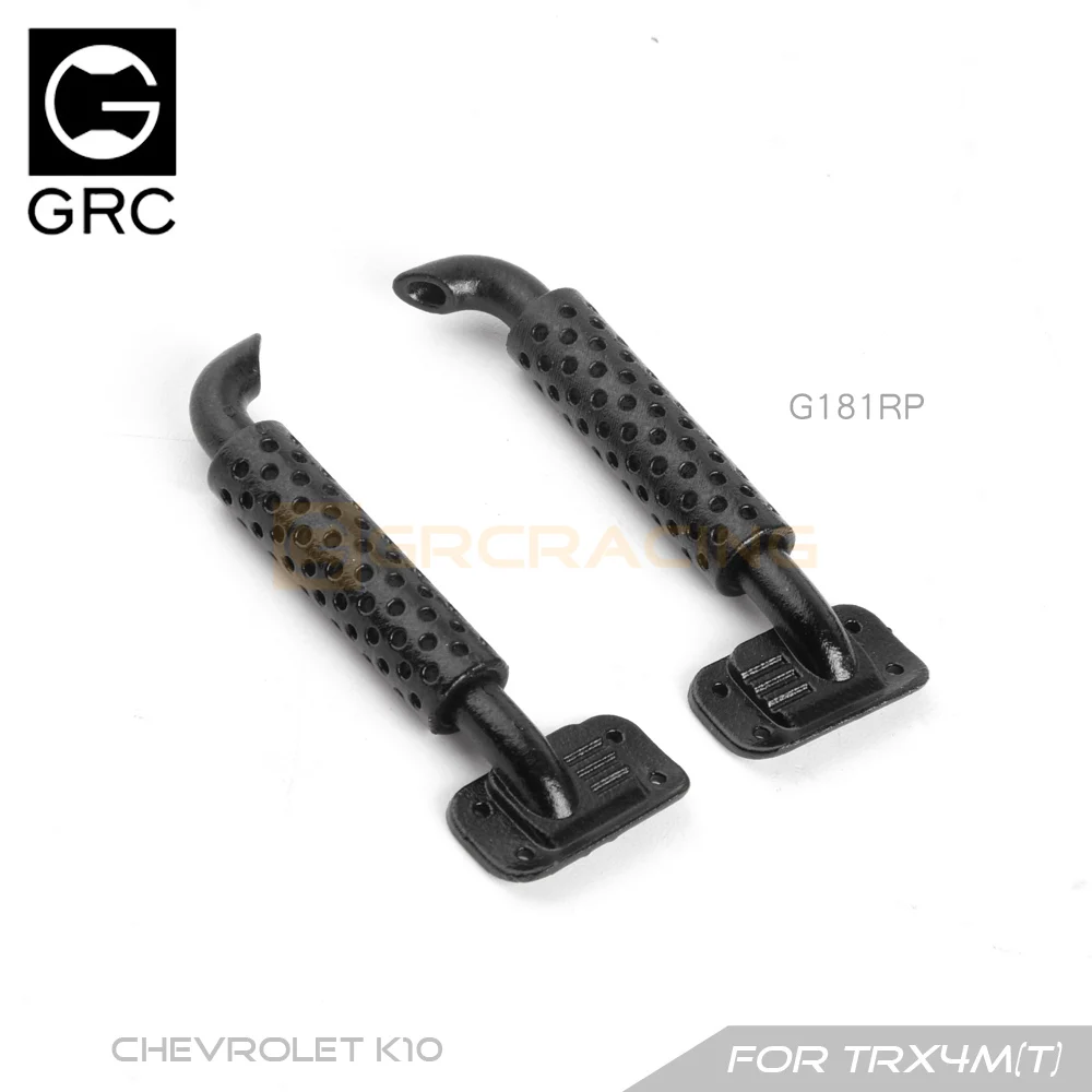 GRC Pionowa rura wydechowa z nadrukiem 3D dla TRX4M Chevrolet K10 / TRX4MT Chevrolet K10 # G181RP