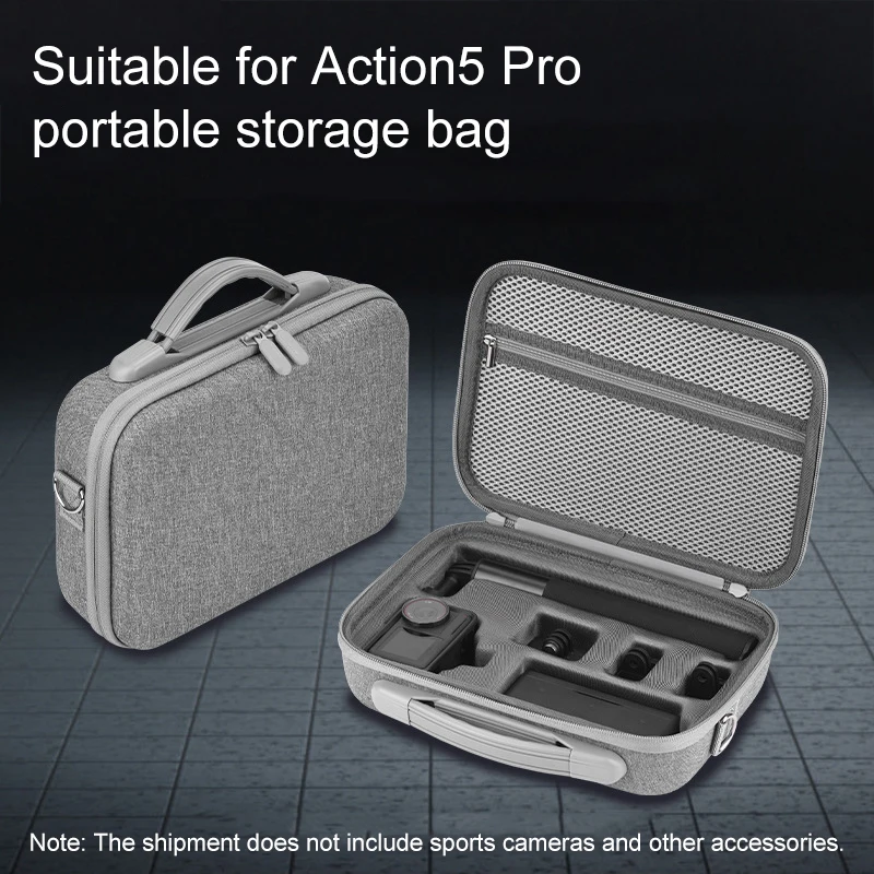 

Waterproof Carry Bag For Action 5 Pro Travel-Friendly Camera Bag Portable Handbag Accessories Drone Bags Consumer Electronics