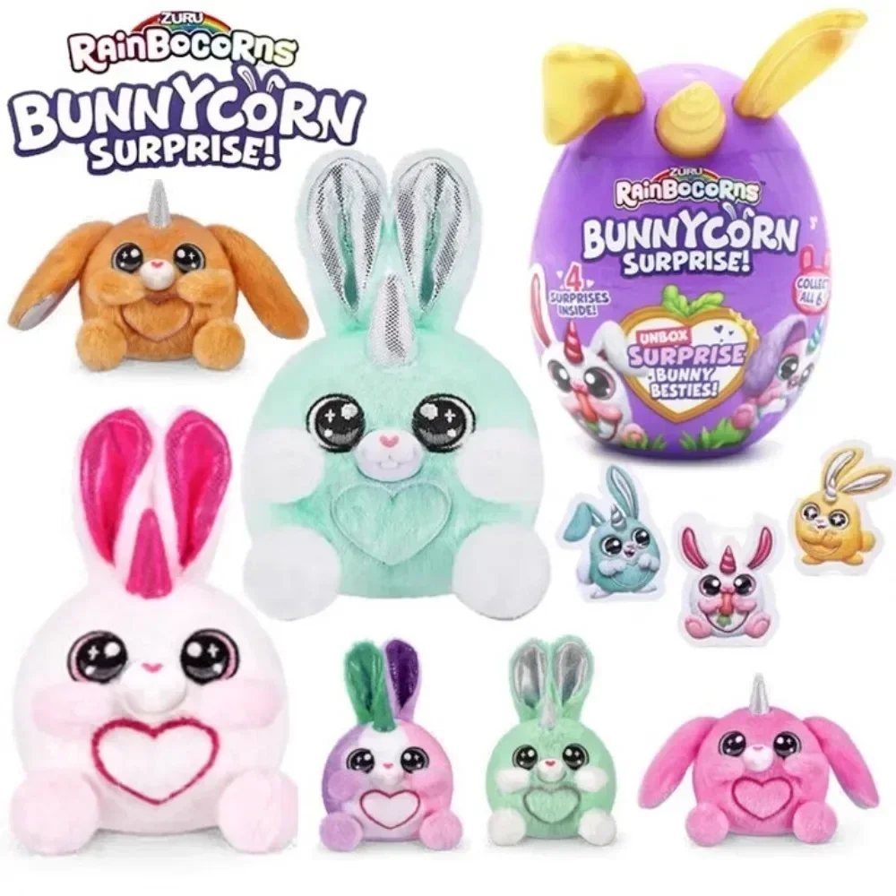 

Zuru Rainbocorns Surprise Bunnycorn Surprise Mystery Original Zuru Plush Toys Mini Brands Toy Cute Gift for Children Cat Toys