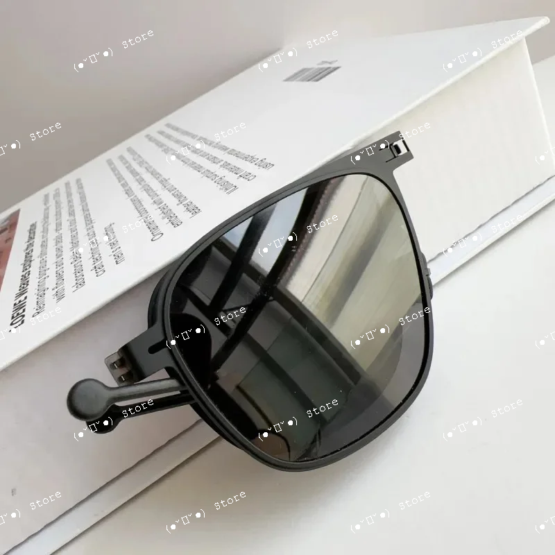 

2025 New Folding Polarized Sunglasses Men Classic Aviation High Quality Male Aviator Outdoor Driving Fishing Sun Glasses UV400