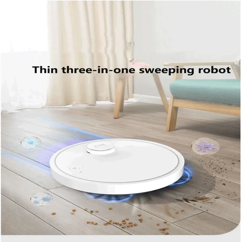 Automatic Robot Vacuum Cleaner 3-in-1 Smart Wireless Sweeping Wet And Dry Ultra-thin Cleaning Machine Mopping Smart