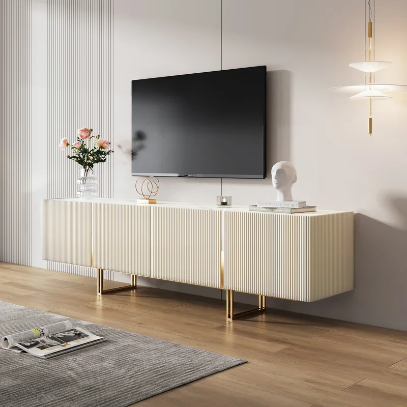 

NOVA Light Роскошная медиаконсоль Мраморная верхняя подставка для телевизора для современной мебели для гостиной Длинный ТВ-блок Развлекательный центр Шкаф