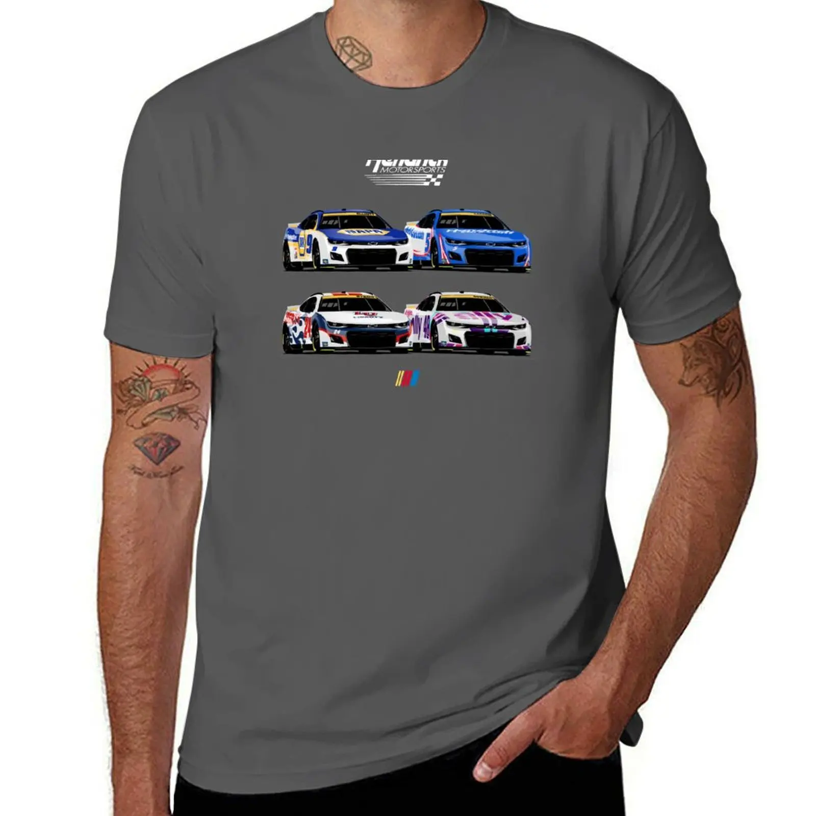 Camiseta Hendrick Motorsports 2022 Playoffs Edition, corte relajado, informal, de manga corta