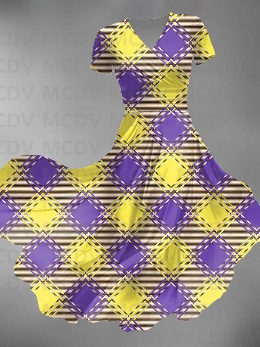 Vestido feminino sexy com decote em v, Mardi Gras vintage, impressão 3D, vestidos femininos