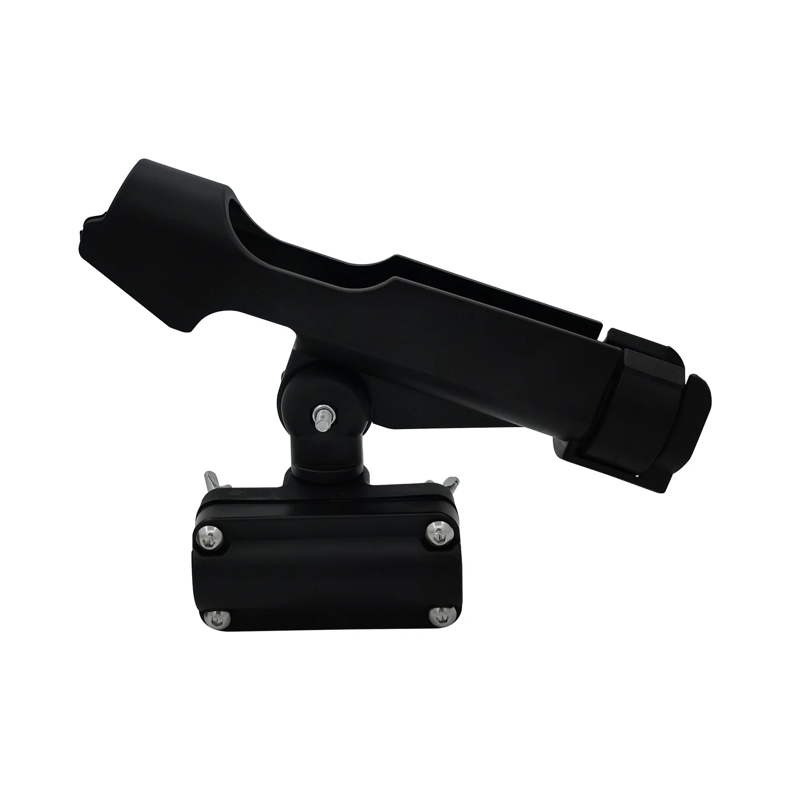 

ISURE MARINE Fishing Rod Bracket With Combo Mount ，Adjustable Black Fishing Rod Holder Fishing Accessories