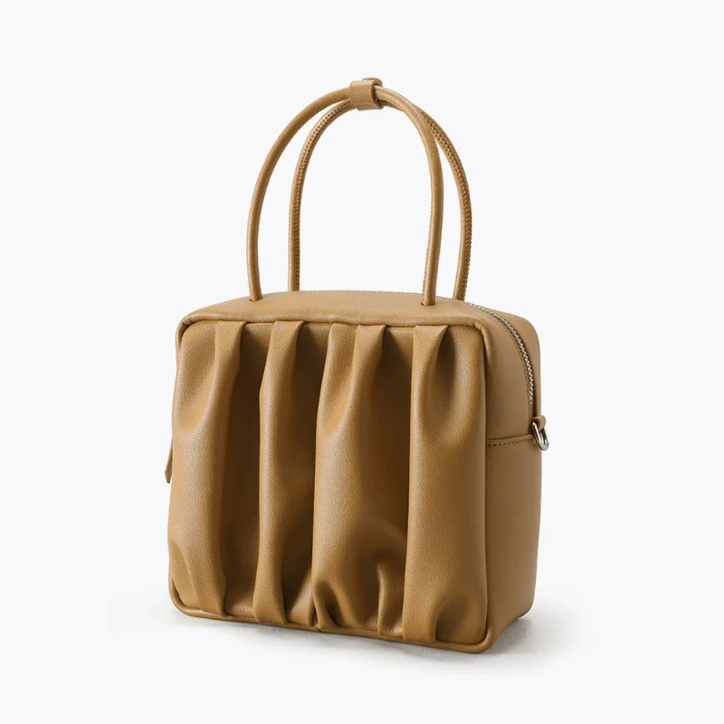 

Jonlily Women Genuine Leather Shoulder Bag Female Handbag Totes Small Box Underarm Bag Casual Crossbody Bag Daybag Purse -KG1541