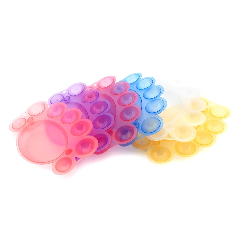 Nagel Farbpalette Gel Nagellack Zeichnung Farbplatte Maniküre Hochwertige Werkzeuge Weiß Rosa KADS Professionelle Nail Art Display