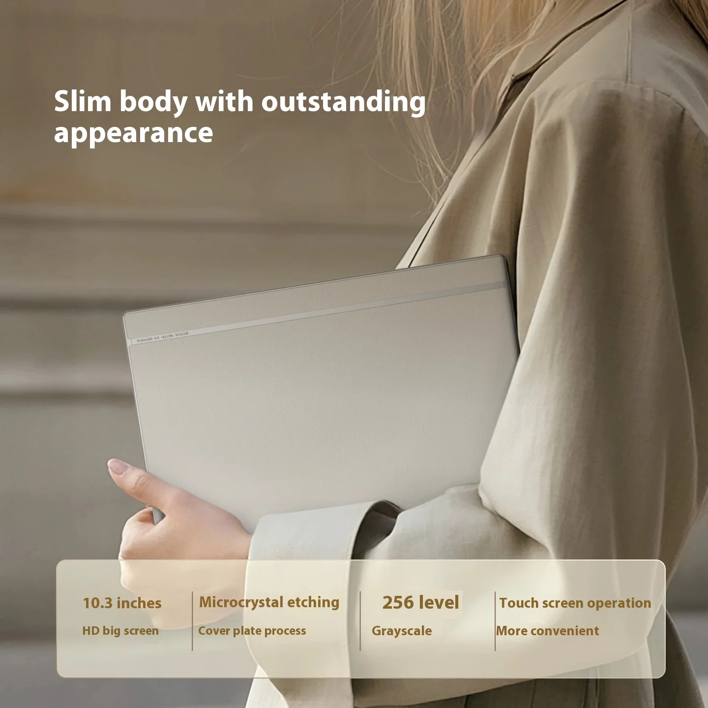 BOOX NoteX5S E-Book Reader 10.3-inch AI Office Handwritten Electronic Paper AI Ink Screen E-book Reader Tablet Portable Gifts