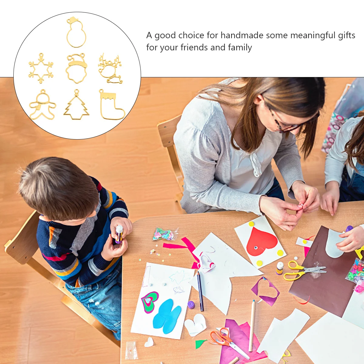 

35pcs Christmas Santa Mold Zinc Alloy Diy Crystal Drop Casting Molds For Jewelry Making Supplies Craft Ornament Epoxy Resin Kit