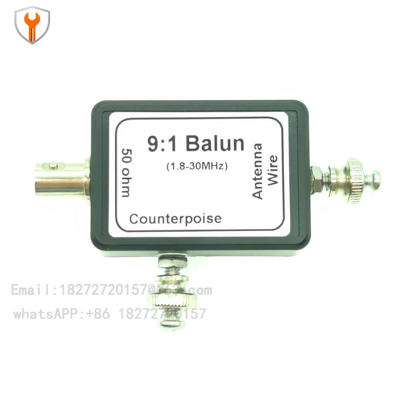 9:1 balun long wire antenna impedance converter, balun