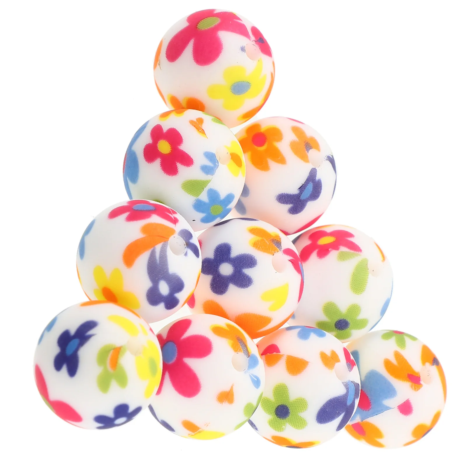 36 قطعة DIY سيليكون الخرز السائبة فضفاض الخرز لسوار قلادة المفاتيح المشاريع الحرفية تصميم أنيق سوار DIY بها بنفسك حبة