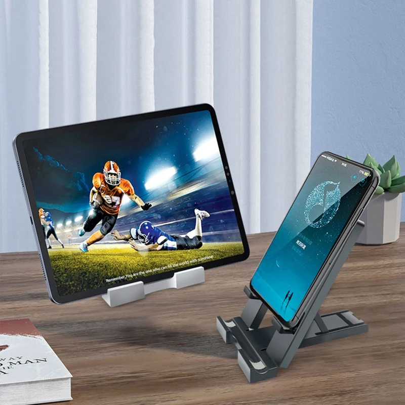 Desktop Tablet Computer Stand Multi-Stage Foldable Portable Desktop Student Learning Machine Stand for iPad