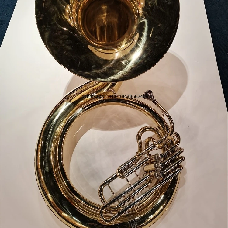 

Bb Key Sousaphone Professional Model All Body Brass CRSP-202