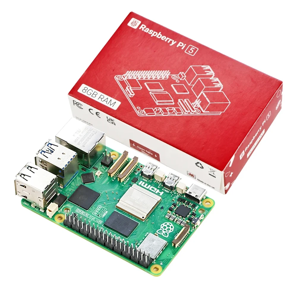 Imagem -05 - Raspberry pi com Dual Band Soc Intel Bcm2712 4kp60 Decodificador Hevc Wi-fi 4gb Opção de 8gb Ram Oficial Modelo Original 802.11ac