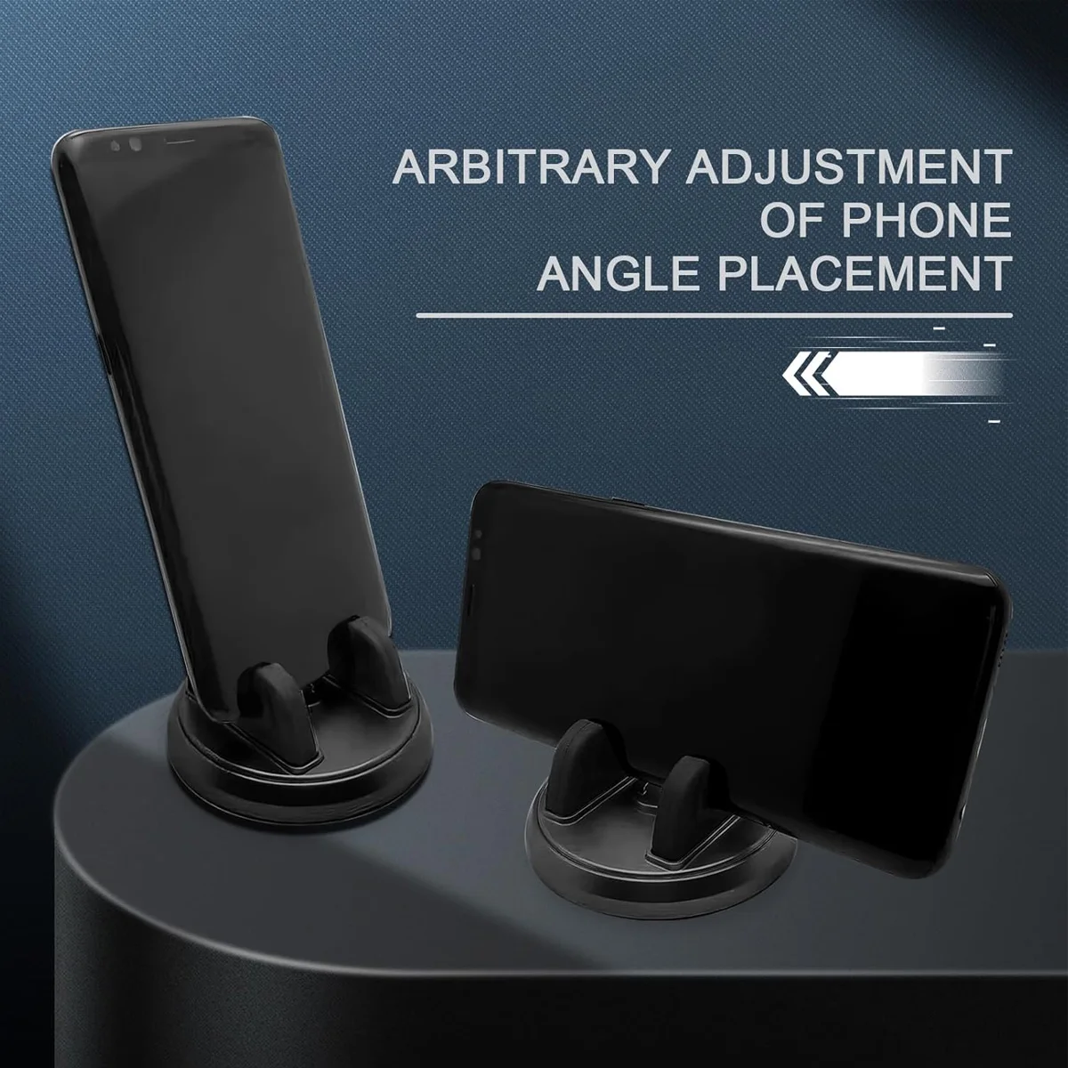 Car Center Console Dashboard Phone Holder Anti Slip Stable Support Bracket 360 Degree Rotating Portable Bracket Fixed Universal image 3