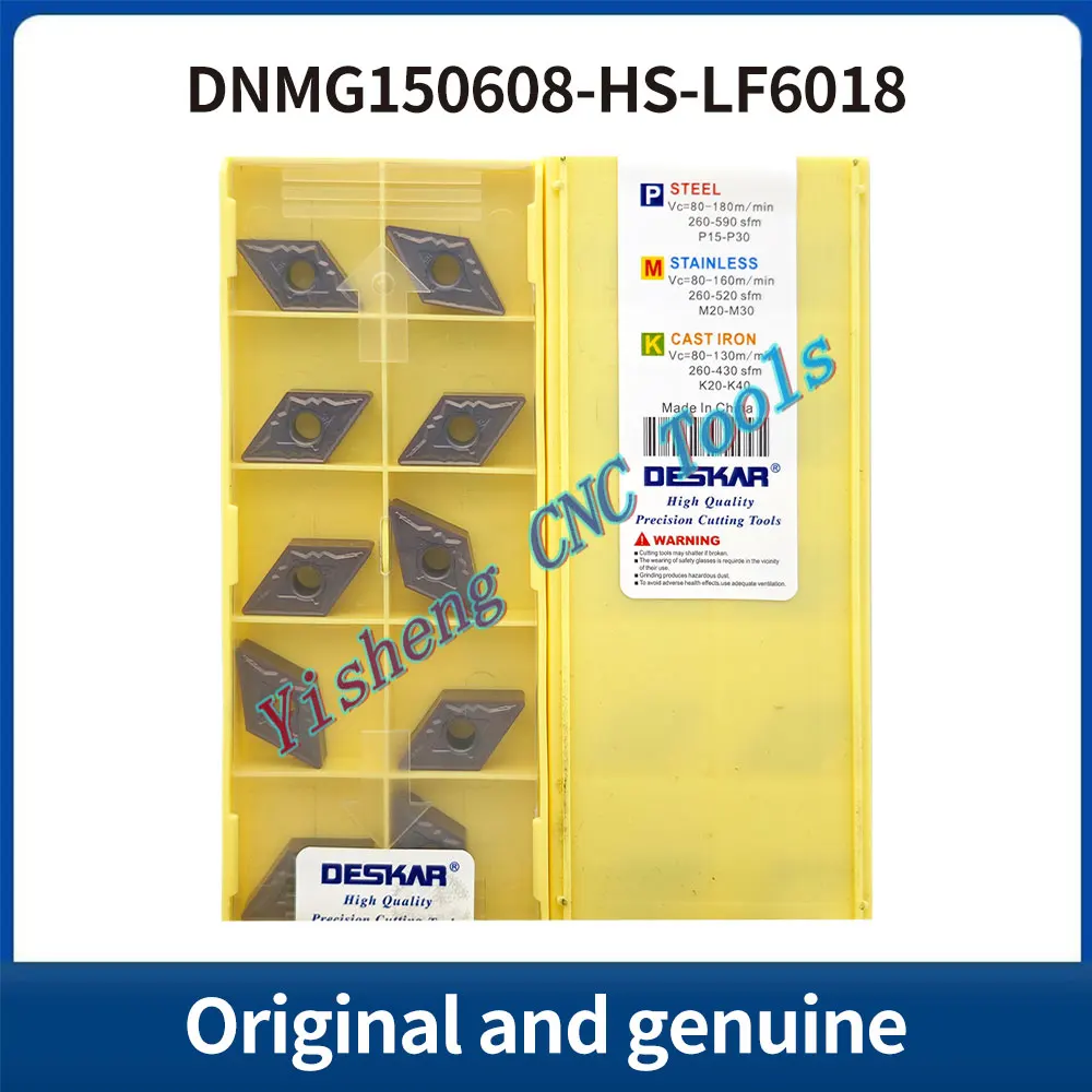 

DESKAR 100% Original DNMG150604-HS DNMG150608-HS DNMG150608-HA LF6018 LF6118 LF6018S CNC cutting tool