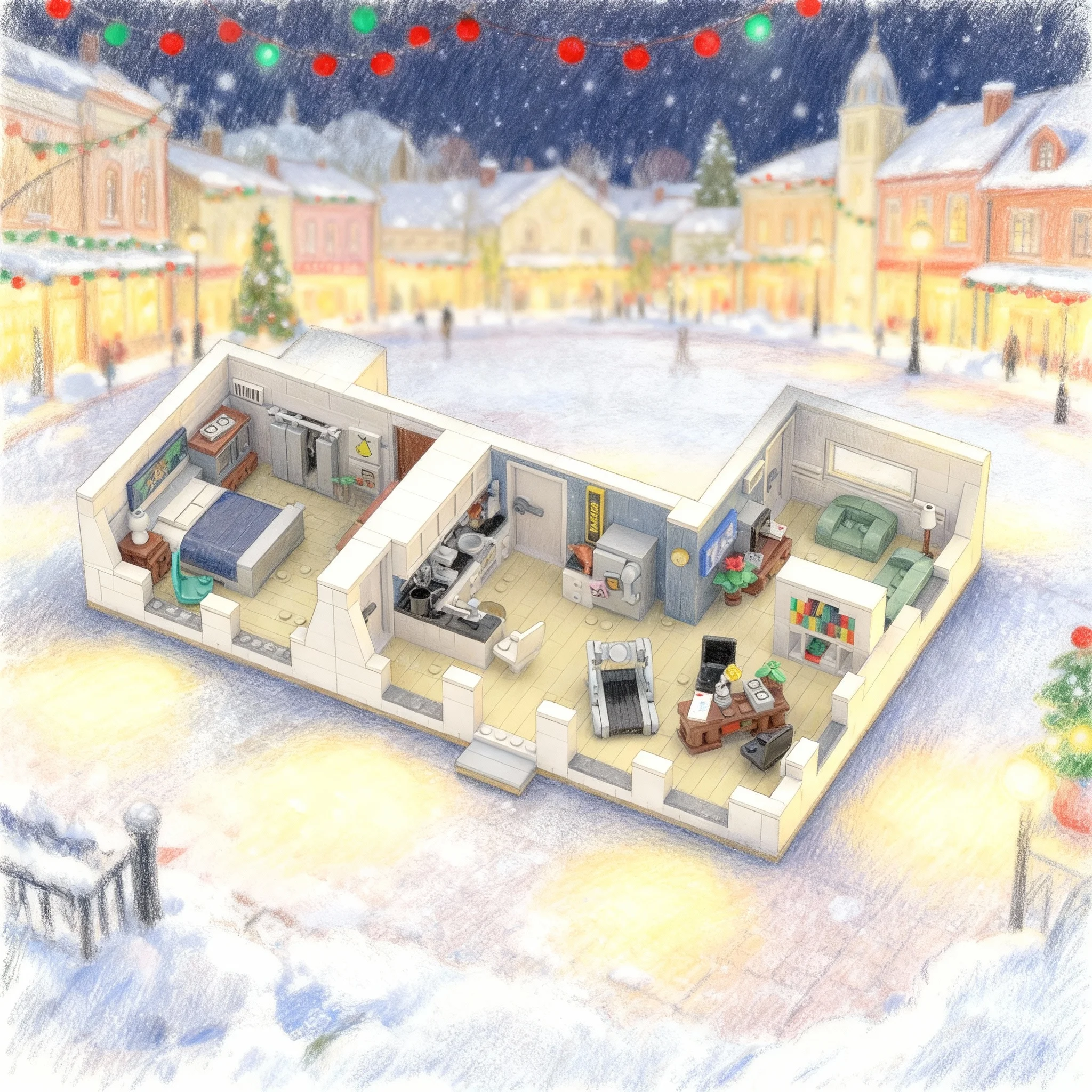 1047-pezzi-moc-city-appartamento-di-dexter-modello-morgan-s-blocchi-da-costruzione-giocattolo-architettonico-regalo-di-natale-idea-educativa-per-bambini