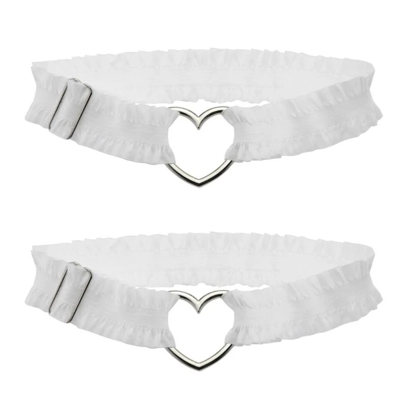 펑크 허벅지 체인 레이스 루치 다리 밴드 여성 독특한 파티 의상 액세서리