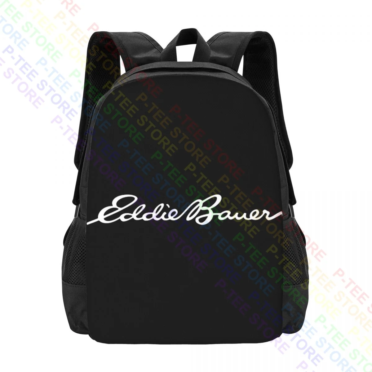 Eddie Bauer LogoBackpack Large Capacity Vintage Art Print