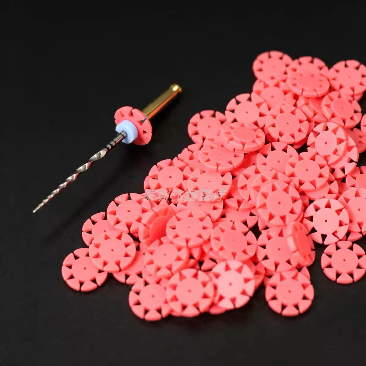 100Pcs Dental Endo Files Stoppers Disinfection Marking Circle Ring Counting Silicone Endo Root Canal File Counter Dentist Tools