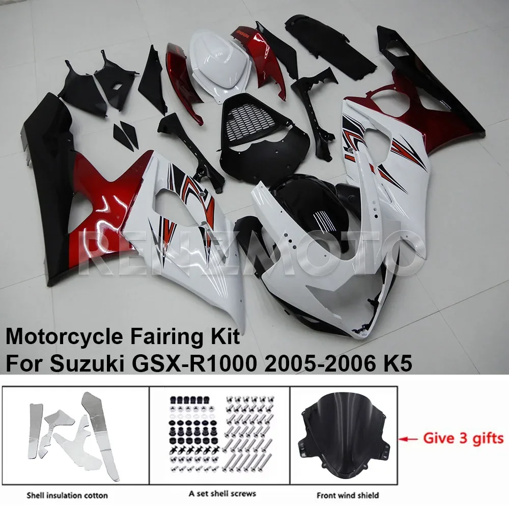 

For Suzuki GSX-R1000 2005-2006 K5 K6 Fairing Motorcycle Set Body Kit Decoration Plastic Guard Plate Accessories Shell S1005-127a