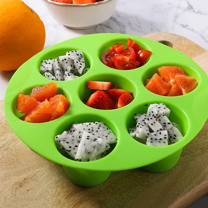 Air Fryer Frying Cage Dish Baking Pan Rack Tray Pot Accessories Silicone Cake Mould Simple DIY Kitchen Supplies Tool
