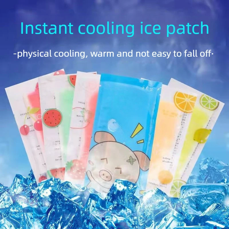 Cooling Gel Patches for Adults and Kids, Physical Cold Compress, Fever Relief, Phone Overheating Rescue, Summer Refreshment