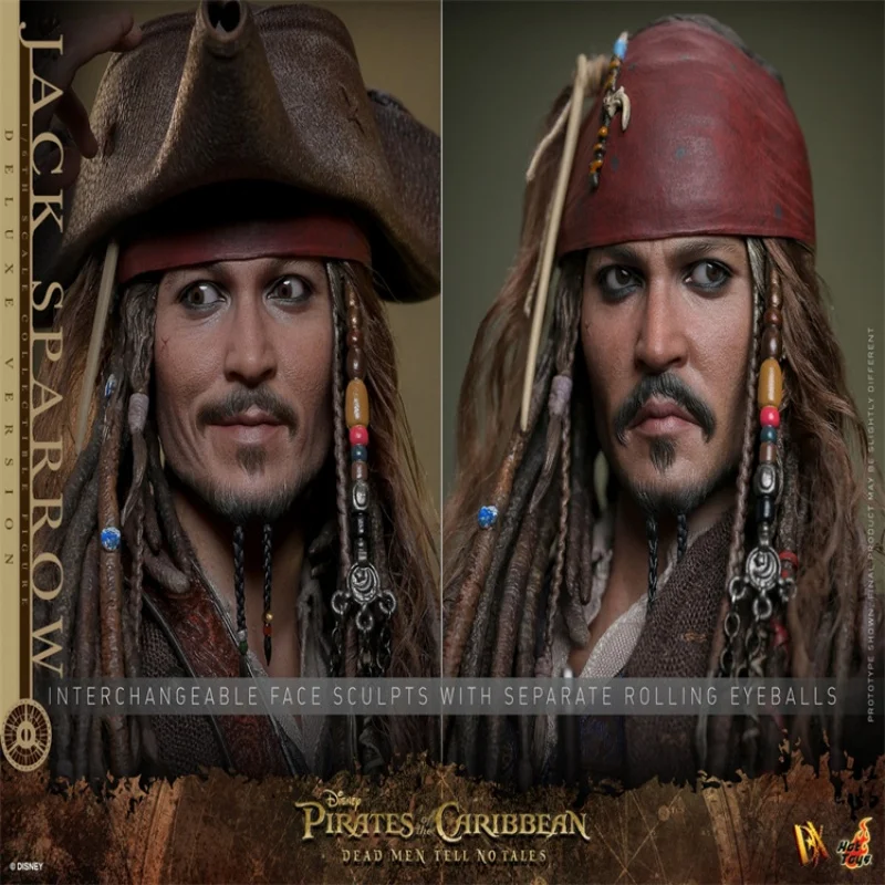 Auf Lager Hot Toys HT Jack Sparrow Fluch der Karibik 1/6 Animation Action Figure Dx37 Dx38 Spielzeug Geschenk Modell Sammlung Hobby
