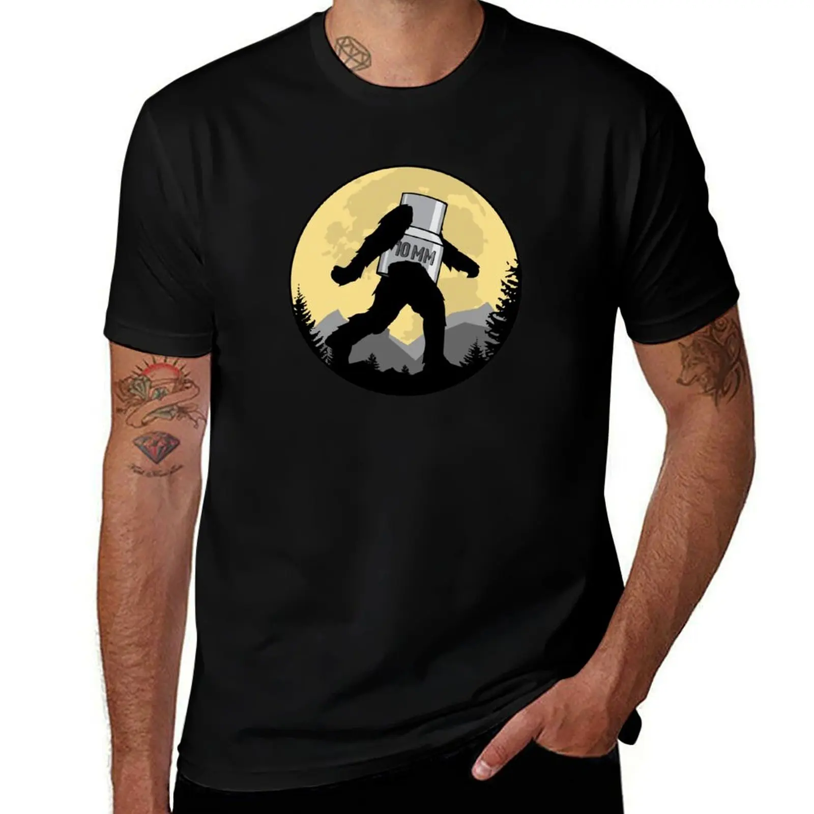 

10mm socket Missing Bigfoot Funny Mechanic T-Shirt man t shirt cotton t shirts for man cotton