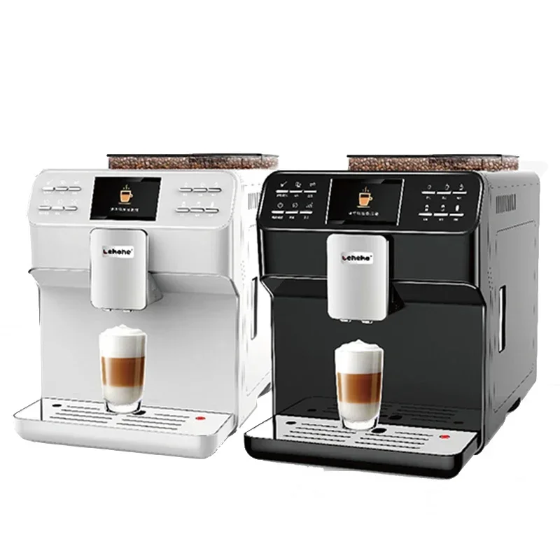 Lehehe A9C Bean To Cup Tabletop Automatic Easily Used One Touch Cappuccino Coffee Vending Machine