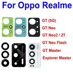 For Realme GT Neo 2 2T Neo Flash GT Master Explorer Rear Back Camera Glass Lens Back Glass Lens Replacement Spaer Parts