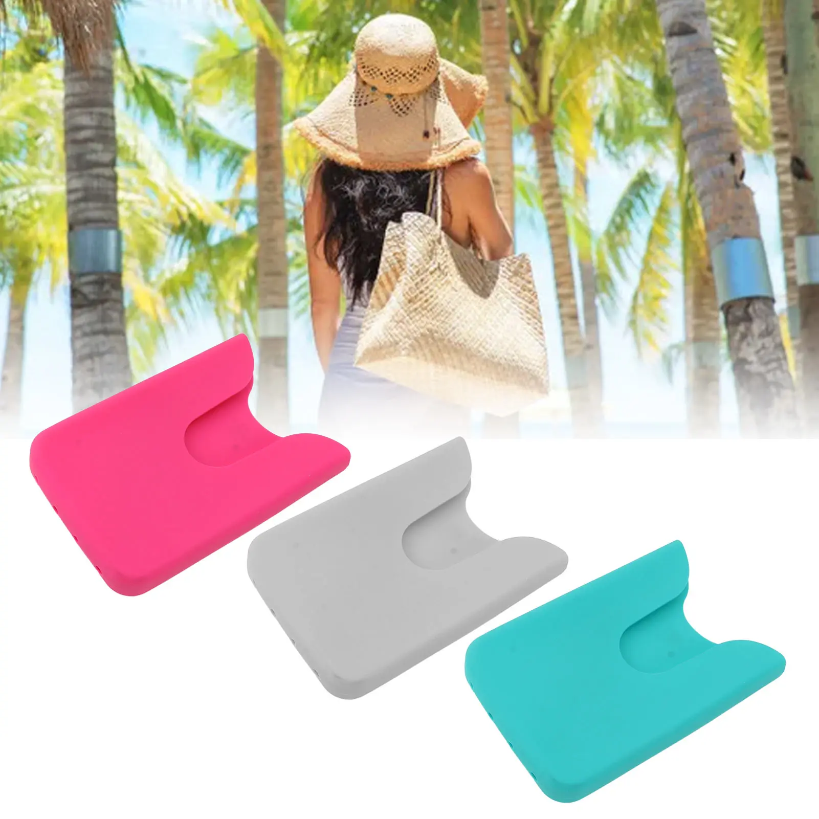 

Beach Bag Phone Attachment Beach Bag Phone Holder EVA Phone Case Holder Charm Accessory Secure Attachment Keep Your Phone Handy