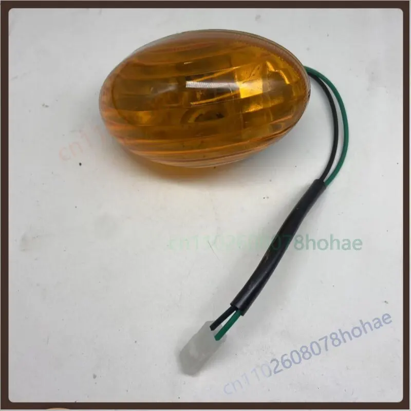 Cab Door Edge Indicator Lamp Yellow Shell For Foton Aoling Juyun Light Truck Door Turn Signal Light Repair Accessories (2pcs)