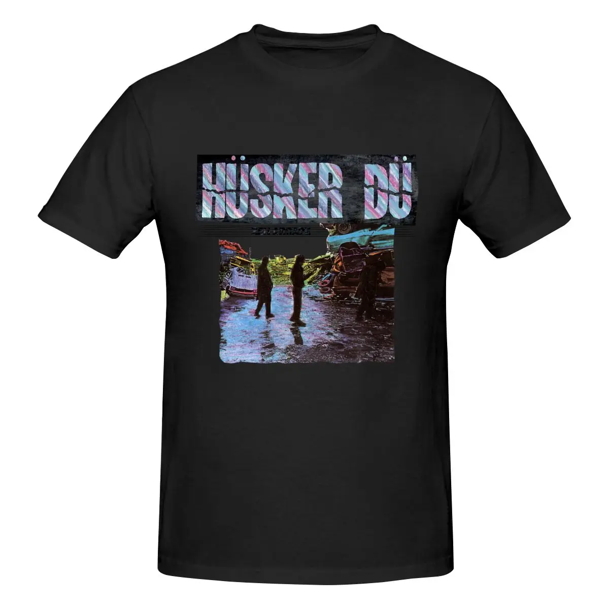 Funny Husker Du Zen Arcade Men's T-shirt Printed Tops are loose and slim fit Women's T-shirts