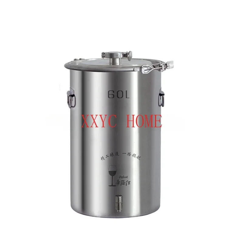 

Stainless steel fuel boiler 12L/20L/35L/60L alcohol still copper tube self-made brewing kit