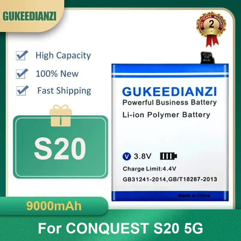 Battery For CONQUEST S10 S20 5G S6 S8 S21