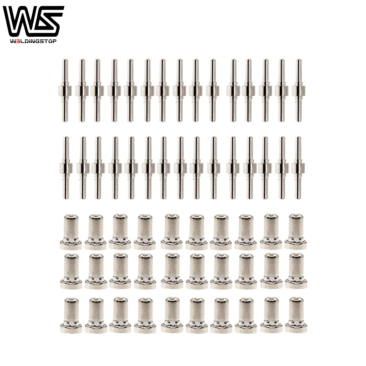 PT-31 PT31 LG40 Electrode Tips Plasma Cutter Torch Consumables Extended Nickel Plated for HYC45D HYC50D CUT50 PLC50D HYC410