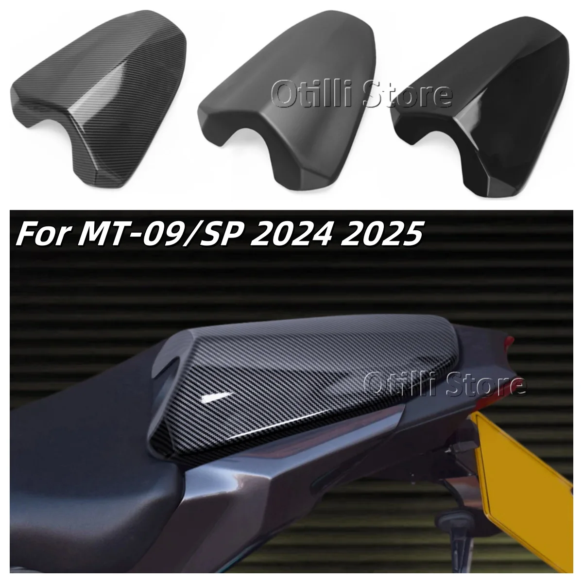 

Для YAMAHA MT 09 MT-09 SP MT09 2024 2025 чехол на заднее сиденье мотоцикла, обтекатель пассажирского сиденья, хвост Humps, аксессуары для мотоциклов