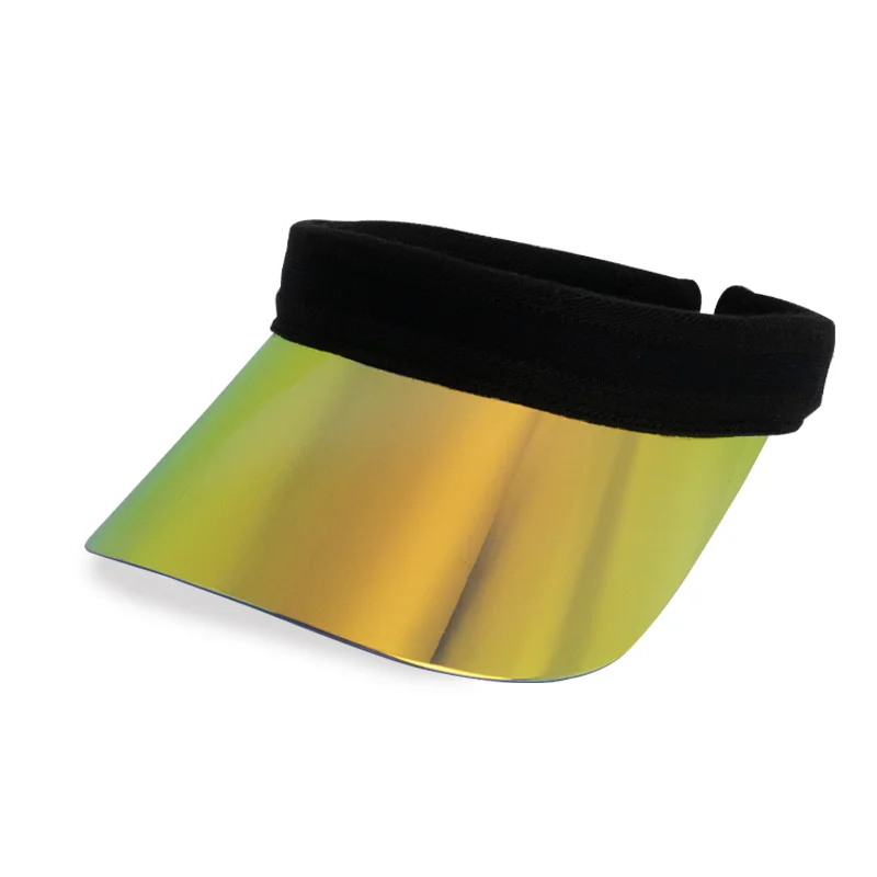 

Summer Fashion Gold Hollow Top Golf Sports Cap UPF 50+ UV Sun Protection Visor Outdoor Sports Running Hiking Tennis Sun Hat