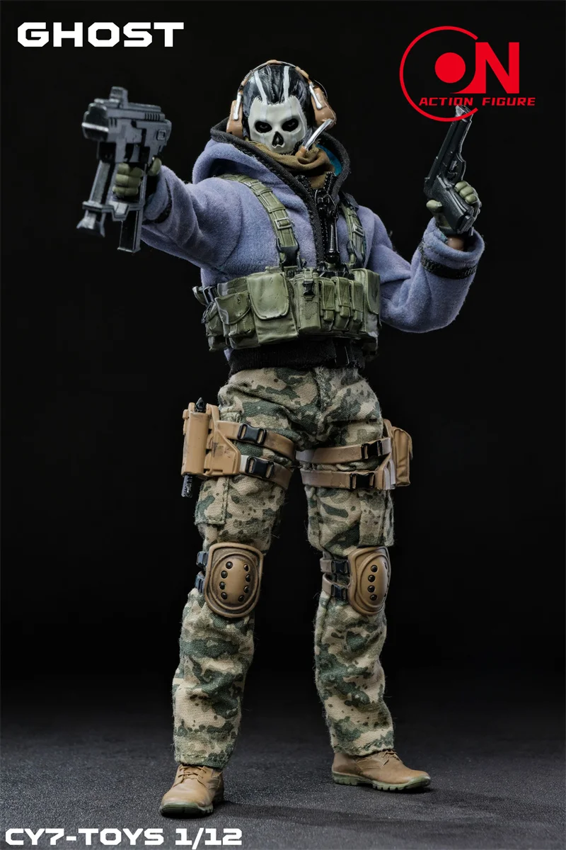 2025 Q3 CY7-TOYS 1/12 Scale Ghost Squad Special Forces Male Warrior Full Set 6inch Action Figure Body Original And Collectible