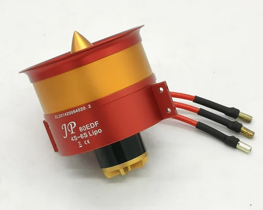 

Preorder JP 80 мм 12 лезвий полностью металлический алюминиевый сплав EDF System 3055 2200KV Motor 4S 6S 2.9кг 3.2кг тяговой вес