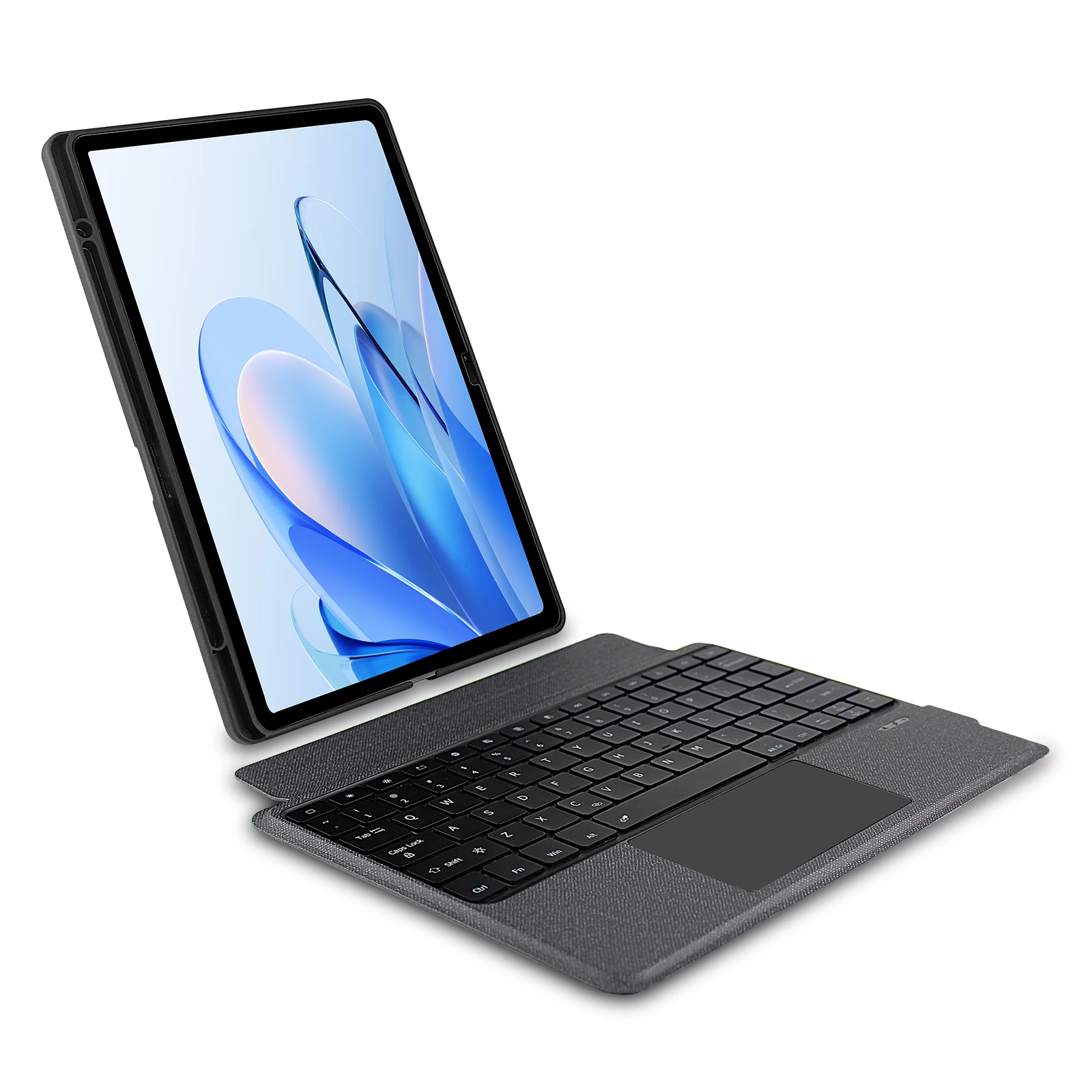 Wireless Keyboard Case for Samsung Galaxy Tab S9 Fe Plus/S9 Plus/S10+/S10FE+ 12.4 13.1 inch with Pen Slot 7 Color Backlight Keys - view 5
