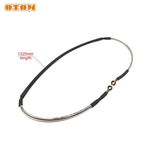 Imagen 2 del producto OTOM-manguera de aceite de freno delantero y trasero para motocicleta, Cable de tubo de freno para HONDA CR125 CR250 CRF250RX CRF450R YAMAHA YZ YZF 125 250 450