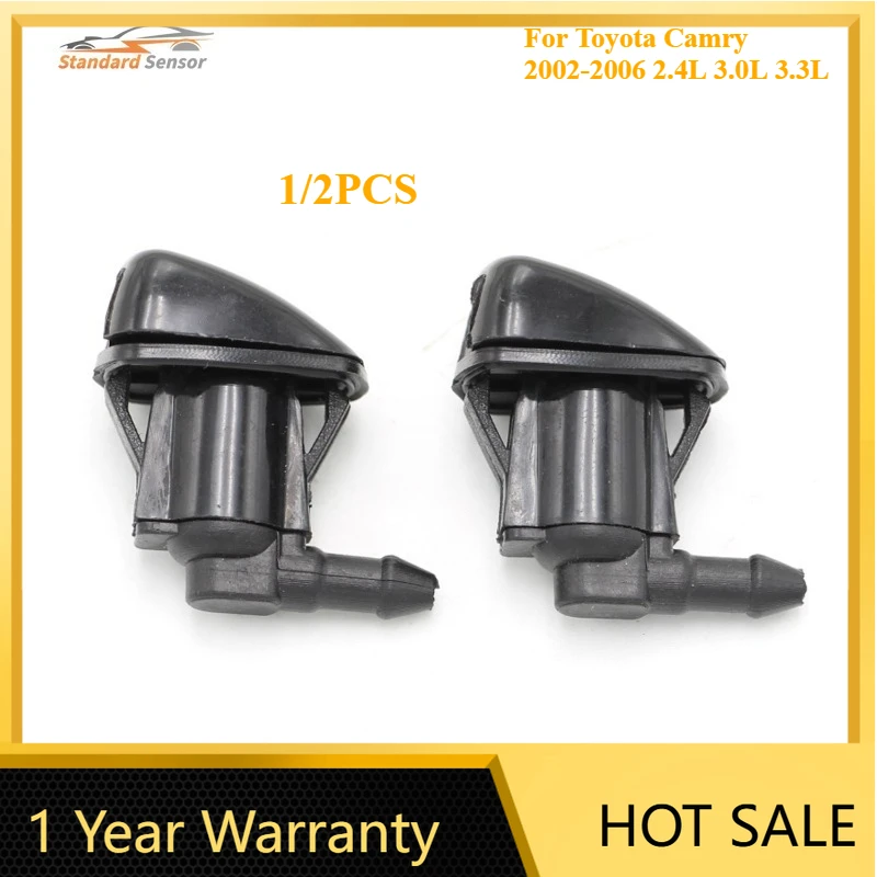

85381-AA042 1/2 шт. форсунка омывателя лобового стекла для Toyota Camry 2002-2006 2,4 л 3,0 л 3,3 л новый