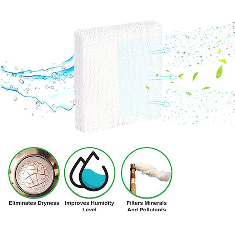 ใหม่ 2 ชิ้นตัวกรองทดแทนสําหรับ Vornado MD1-0034 Evaporative Humidifier อุปกรณ์เสริมรุ่น Evap40, Evap2, EV200