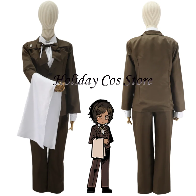 

Game Limbus Company Steward Outis Cosplay Costume LCB Outis Cos Outfit Business Suit For Hallowmas Party Adult Women Men